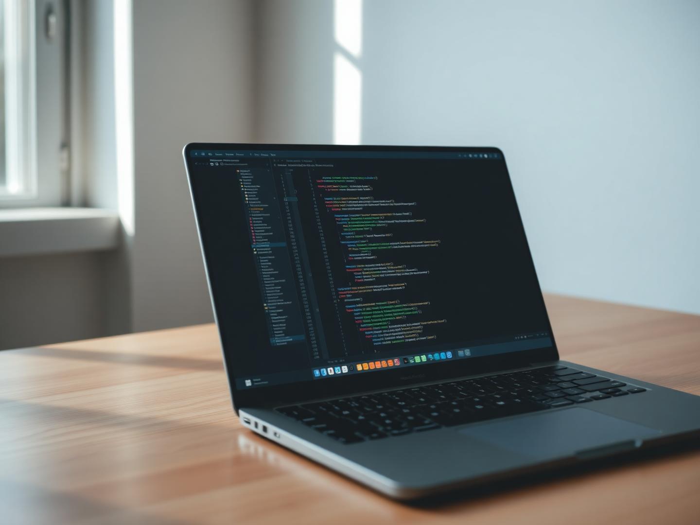 Workspace de desenvolvimento com editor de código aberto